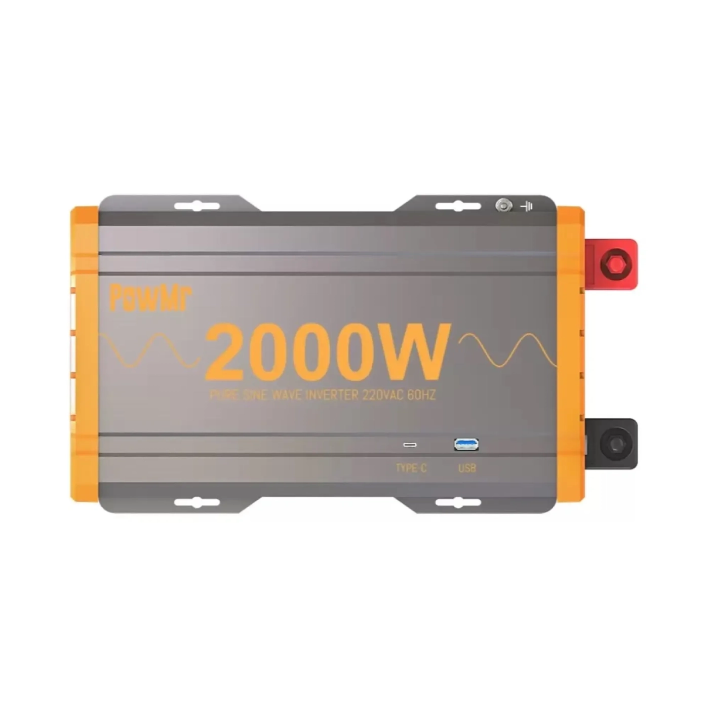 Інвертор PowMr 2000W DC 12V AC 220V POW-HV2K-12V - Фото 1