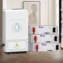 Система зберігання енергії DEYE SUN-6K-SG03LP1-EU-3DE15.36K-LFP 6000W 15.36kWh 3BAT LiFePO4 6000 циклів - Фото 2