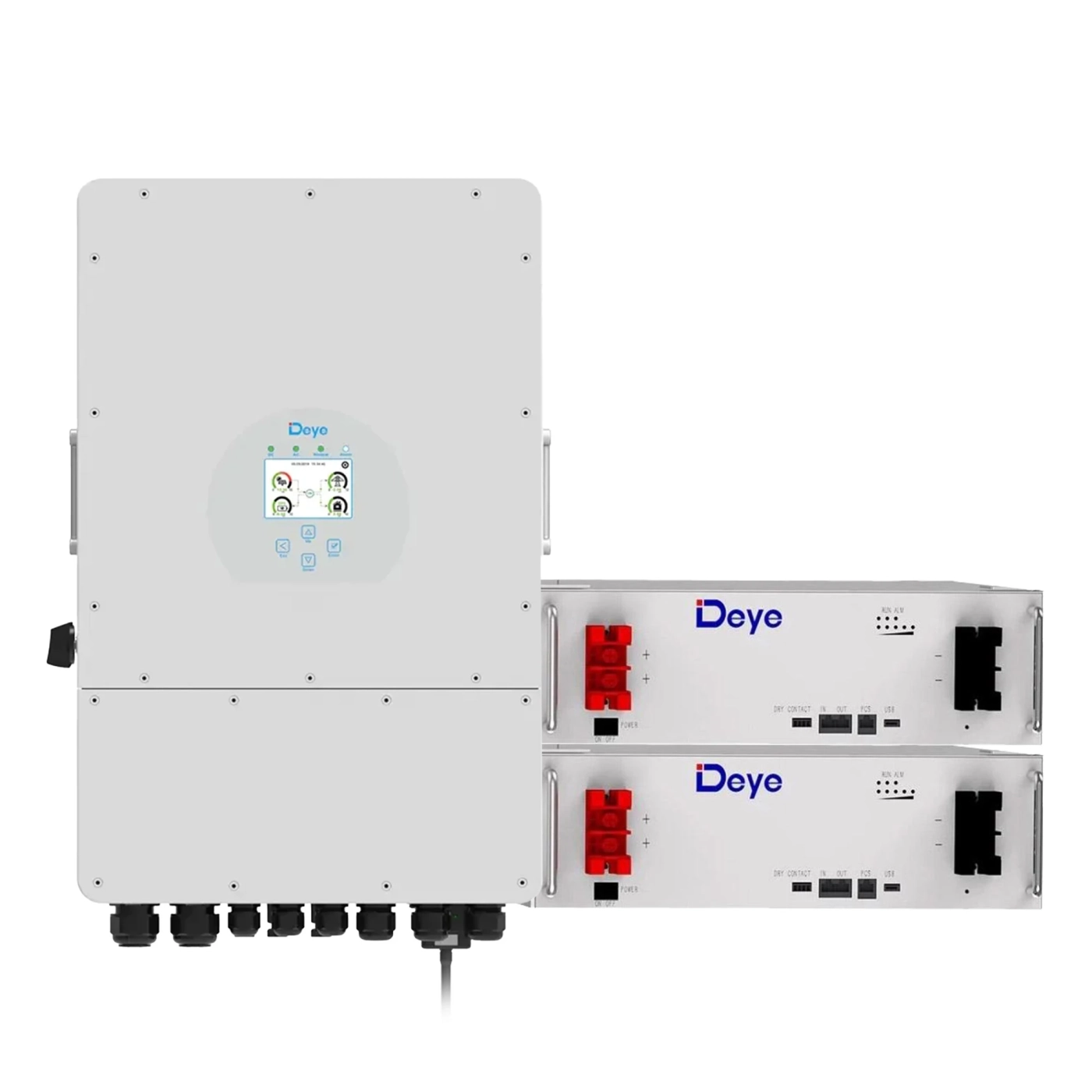 Система зберігання енергії DEYE SUN-10K-SG04LP3-EU-2DE10.24K-LFP 10000W 10.24kh 2BAT LiFePO4 6000 циклів - Фото 5