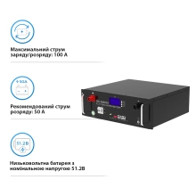 Система зберігання енергії DEYE SUN-6K-SG03LP1-EU-2GS10.24K-LFP 6kW 10.24kWh 2BAT LiFePO4 6500 циклів - Фото 6