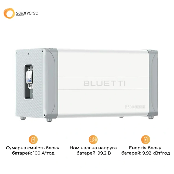 Акумуляторний модуль Bluetti B500 Expansion Battery 4960Wh - Фото 4