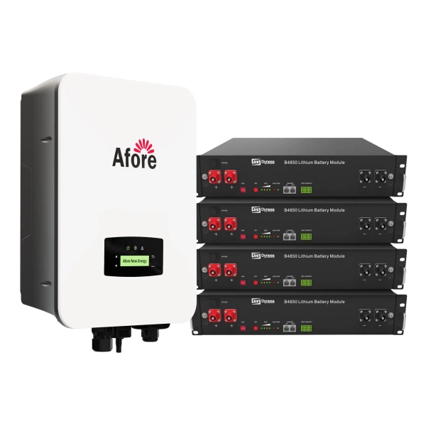 Система зберігання енергії Afore AF6K-SLP-4DY9.6K-LFP 6kW 9.6kWh 4BAT LiFePO4 6000 циклів - Фото 1