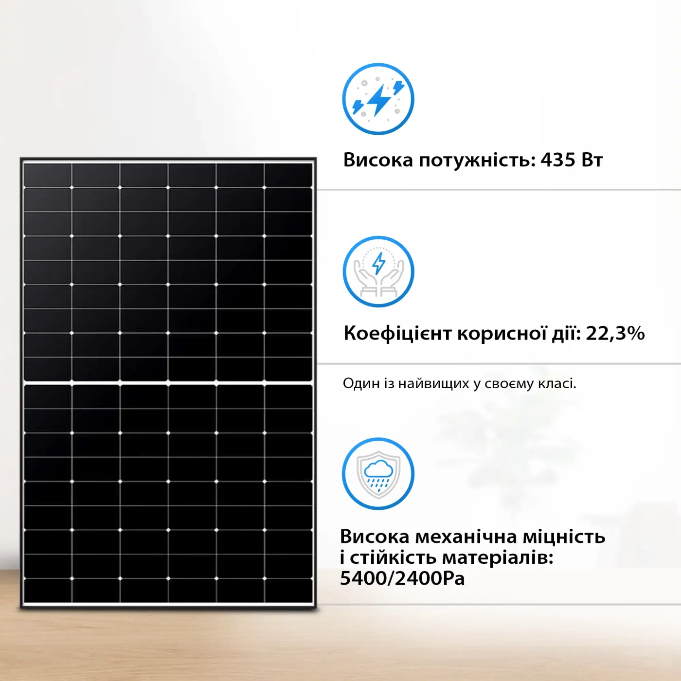 Сонячна панель Longi Solar LR5-54HTH-435M 435W - Фото 2