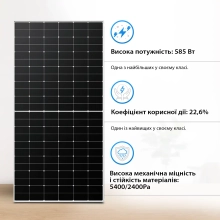 Сонячна панель Longi Solar LR5-72HTH-585M 585W - Фото 2