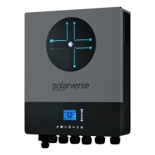 Автономний інвертор Solarverse Ampere Double 8kW 48V 1 MPPT Wi-Fi 220V Однофазний (SV8048AD) - Фото 1