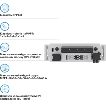 MPPT модуль Deye BOS-B 200KW 8 MPPT (SUN-MPPT-L01-EU-AM8) - Фото 2