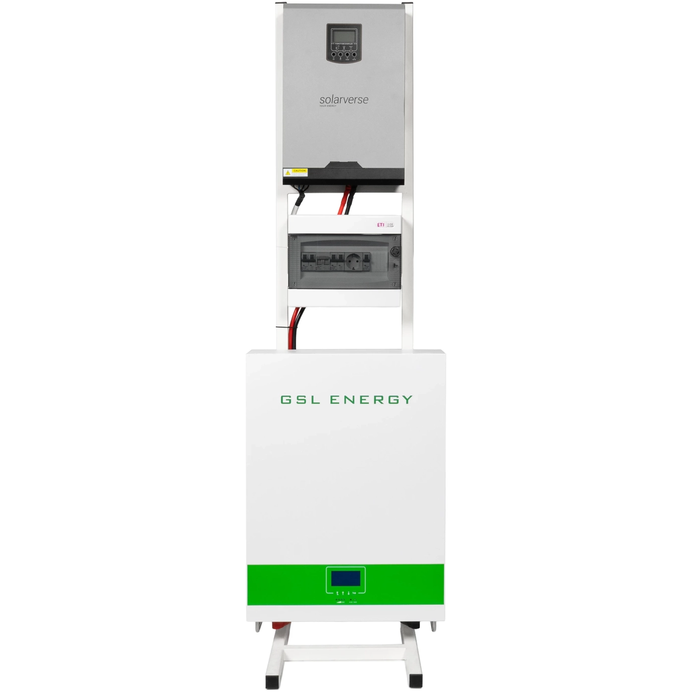 Система зберігання енергії Solarverse SVP24-1SV3K1-LGS5.12K2-1 3kW 5.12kWh 1BAT LiFePO4 6500 циклів - Фото 1