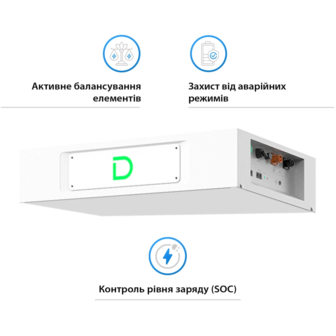 Модуль керування Dyness BMS для STACK280/STACK314 (SBDU200) - Фото 4