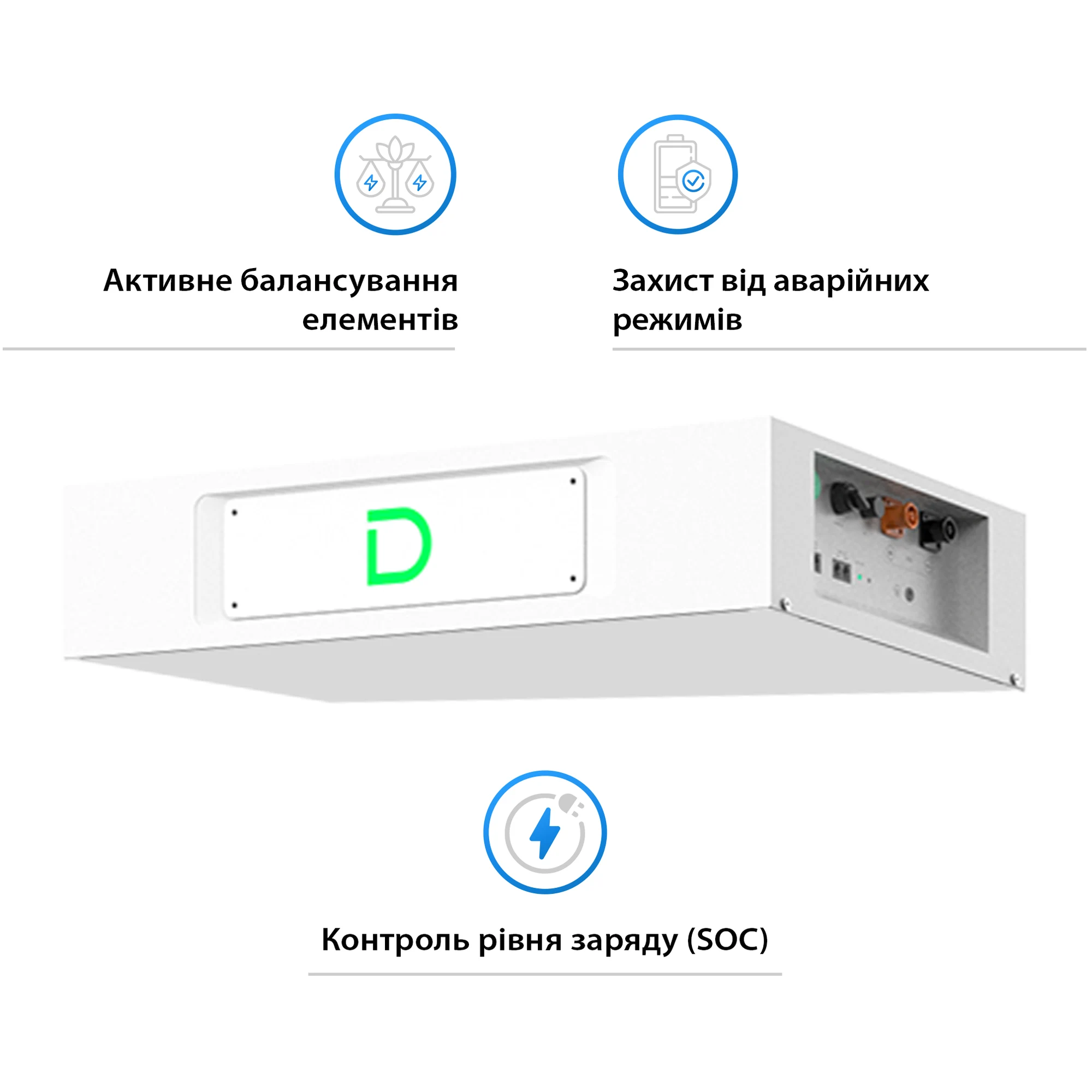 Модуль керування Dyness BMS для STACK280/STACK314 (SBDU200) - Фото 4