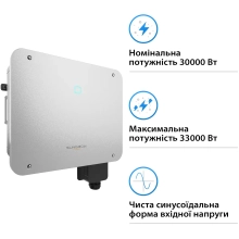 Мережевий інвертор  SUNGROW SG30CX-P2_V1+ 30kW 3 MPPT 220/380V Трифазний (ASG01763) - Фото 3