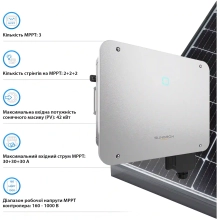 Мережевий інвертор  SUNGROW SG30CX-P2_V1+ 30kW 3 MPPT 220/380V Трифазний (ASG01763) - Фото 4