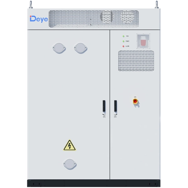 Установка зберігання енергії DEYE MS-GS215 100kW 768V 280Ah 215kWh LiFePO4 IP54, 200kW MPPT, Fire Extinguisher, Air conditioner (MS-GS215-2H3) - Фото 1
