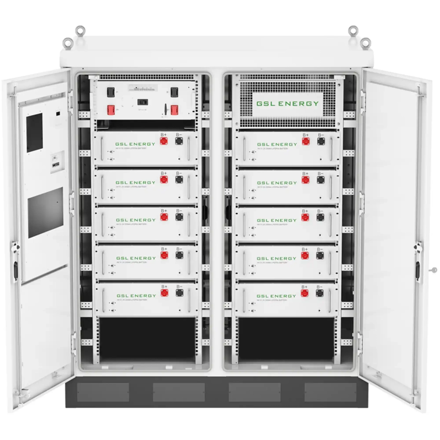 Блок батарей GSL-BESS-143 512V 280Ah 143kWh LiFePO4 IP67 Fire Extinguisher Air Conditioner (GSL-BESS-143) - Фото 1