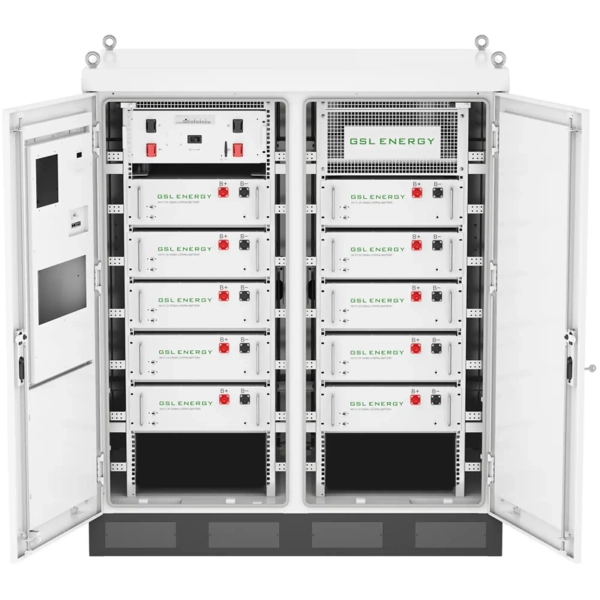 Блок батарей GSL-BESS-143 512V 280Ah 143kWh LiFePO4 IP67 Fire Extinguisher Air Conditioner (GSL-BESS-143) - Фото 1