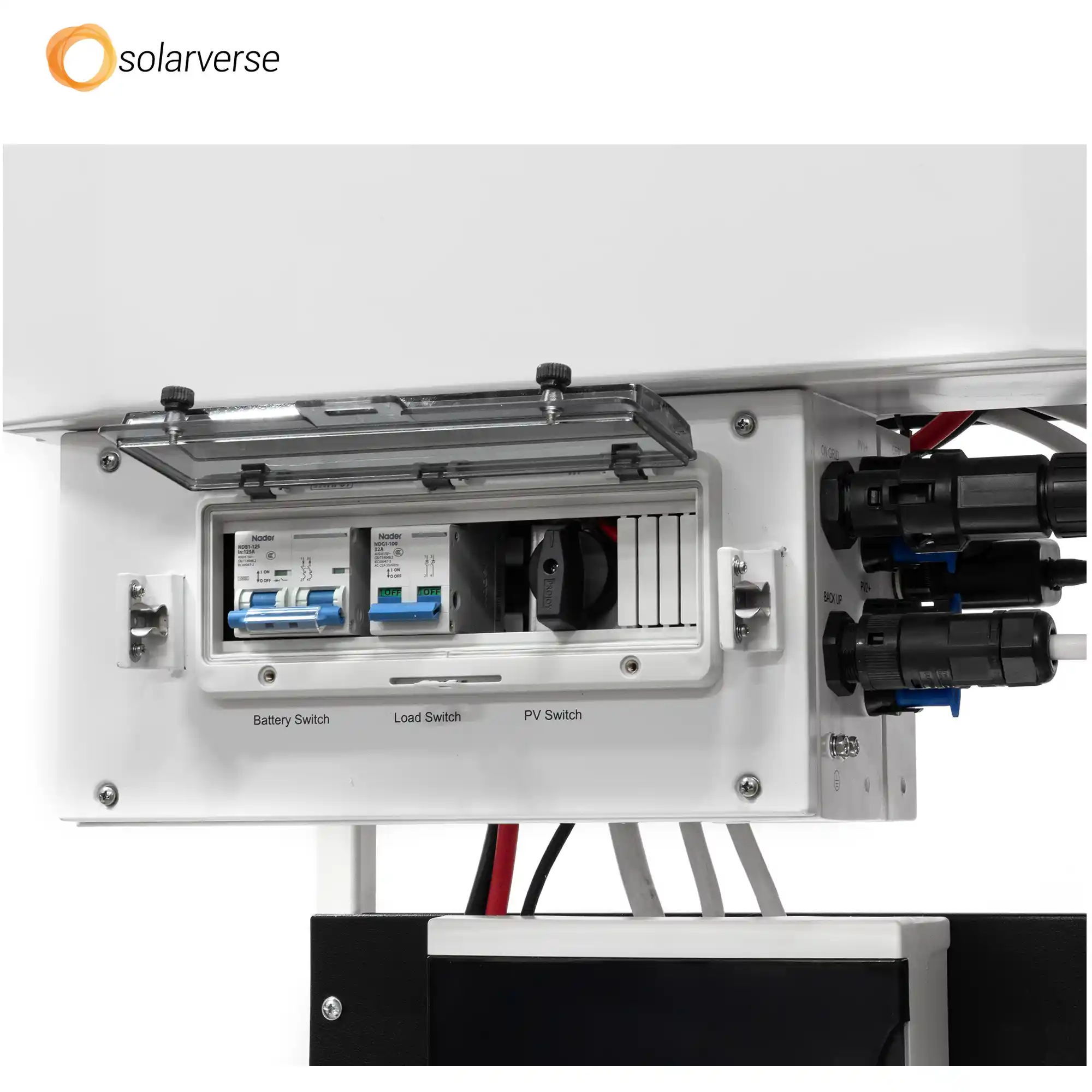 Система зберігання енергії Solarverse SVS-1KS5K1-SV14.3K1-1 4.6kW 14.3kWh 1BAT LiFePO4 6000 циклів - Фото 11