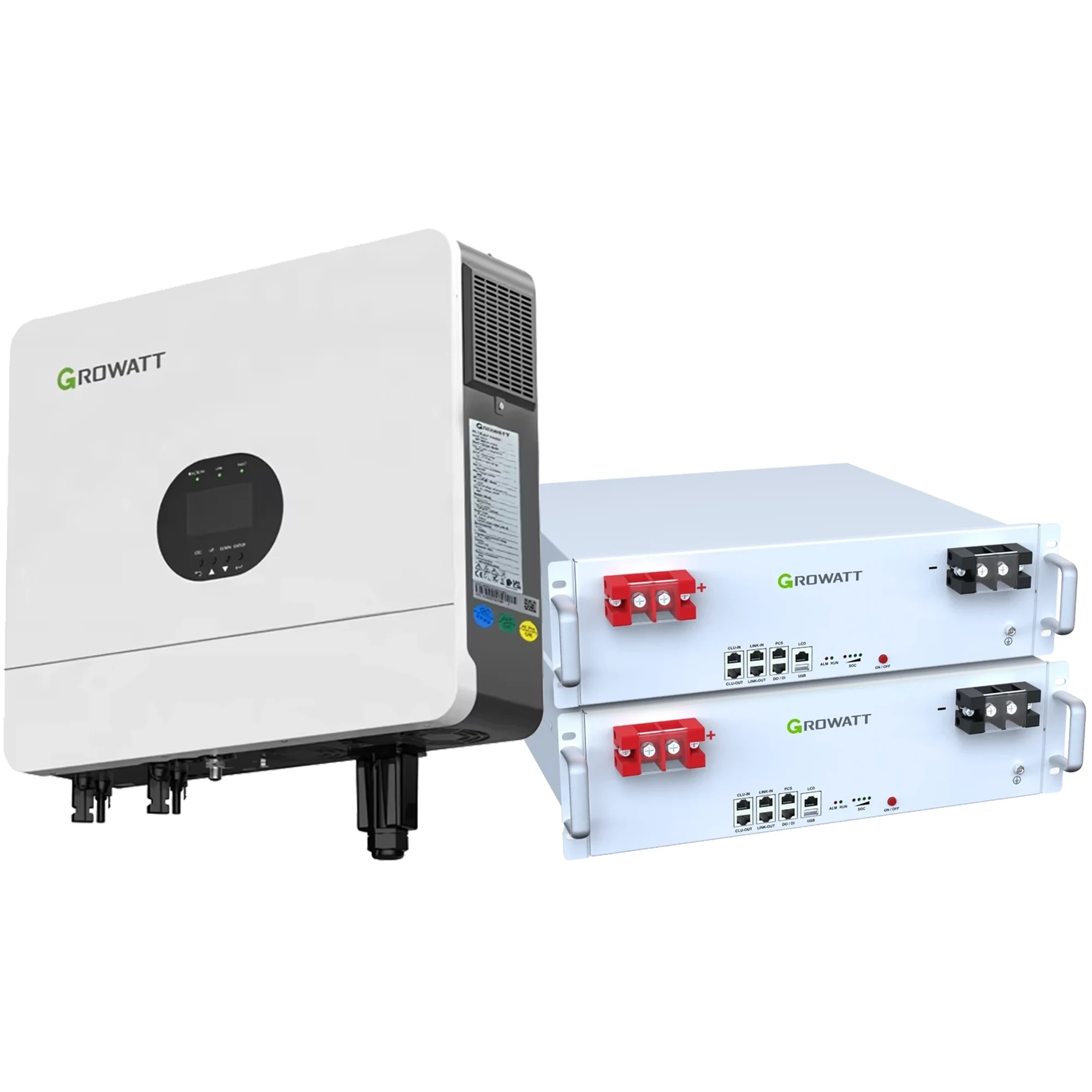 Купити Система зберігання енергії Growatt SV-1GR6K1-LGR10K1-1 6kW 10.2kWh 2BAT LiFePO4 6000 циклів (SV-1GR6K1-LGR10K1-1) - фото 2