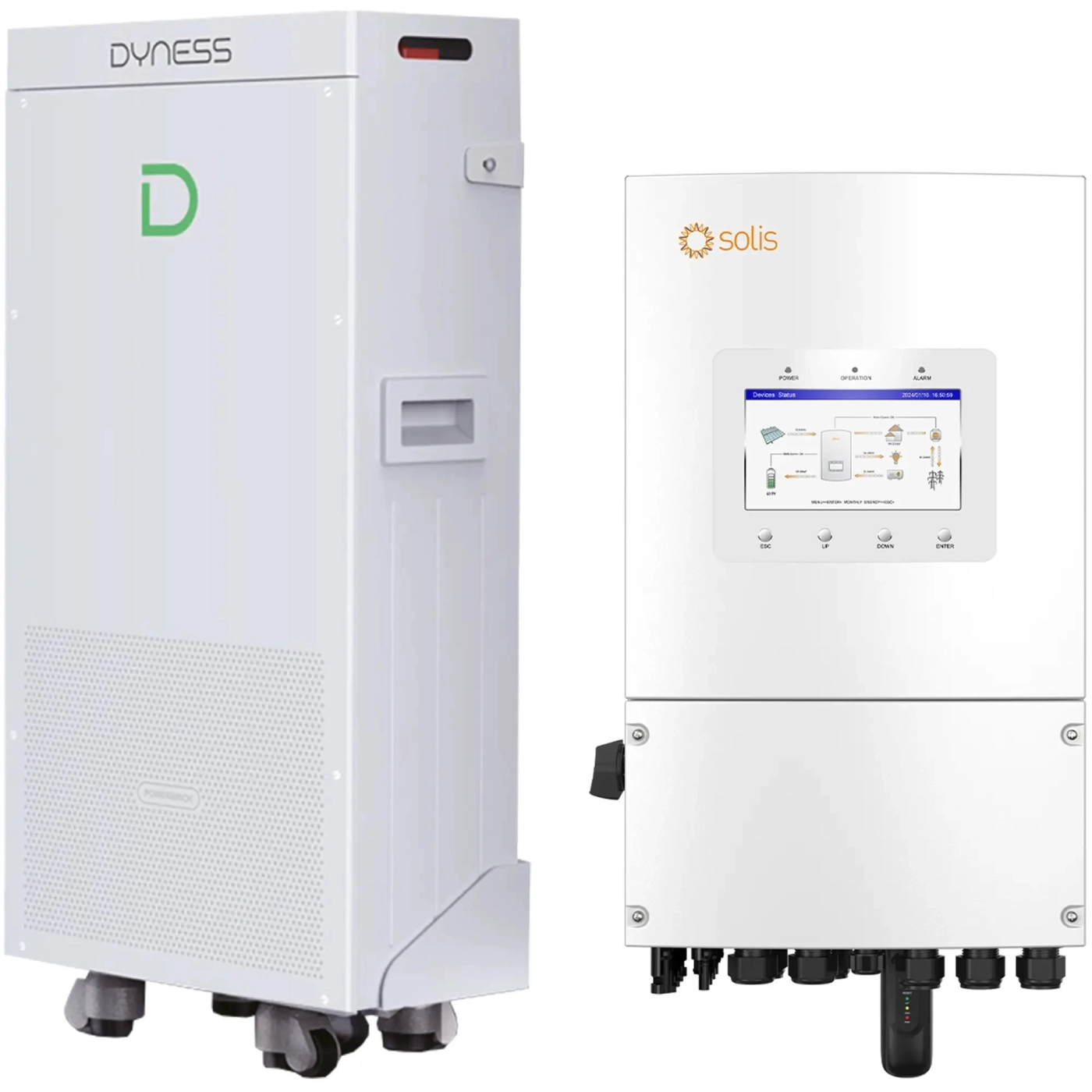 Купити Система зберігання енергії Solis SV-1SL6K1-SV14.3K1-1 6kW 14.3kWh 1BAT LiFePO4 6000 циклів (SV-1SL6K1-SV14.3K1-1) - фото 2