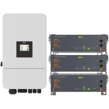 Купить Система хранения энергии DEYE SV-3DE10K1-LEC15K1-1 10kW 15.4kWh 3BAT LiFePO4 ≥6000 циклов (SV-3DE10K1-LEC15K1-1) - фото 1