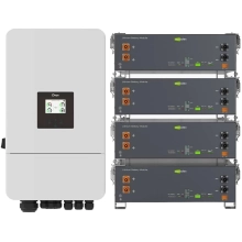 Купити Система зберігання енергії DEYE SV-3DE12K2-LEC20K1-1 12kW 20.5kWh 4BAT LiFePO4 ≥6000 циклів (SV-3DE12K2-LEC20K1-1) - фото 1