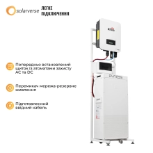 Купити Система зберігання енергії Afore SVS-1AF6K1-LDY14.34K1-1 6kW 14.3kWh 1BAT LiFePO4 6000 циклів (SVS-1AF6K1-LDY14.34K1-1) - фото 5