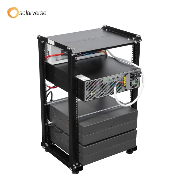 Купити Система зберігання енергії Solarverse SVR20-1SV5K1-LES10.2K1-1 5kW 10.2kWh 2BAT LiFePO4 6000 циклів (SVR20-1SV5K1-LES10.2K1-1) - фото 8
