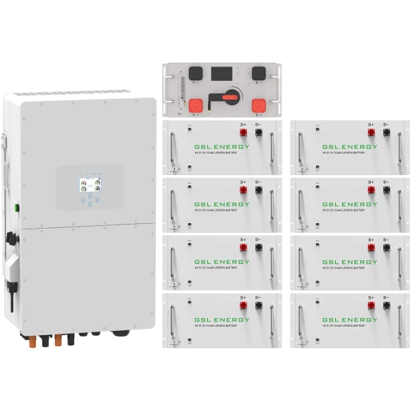 Купити Система зберігання енергії DEYE SV-3DE50K1-HGS128K1-1 50kW 128.6kWh 1BAT LiFePO4 ≥10000 циклів - фото 2
