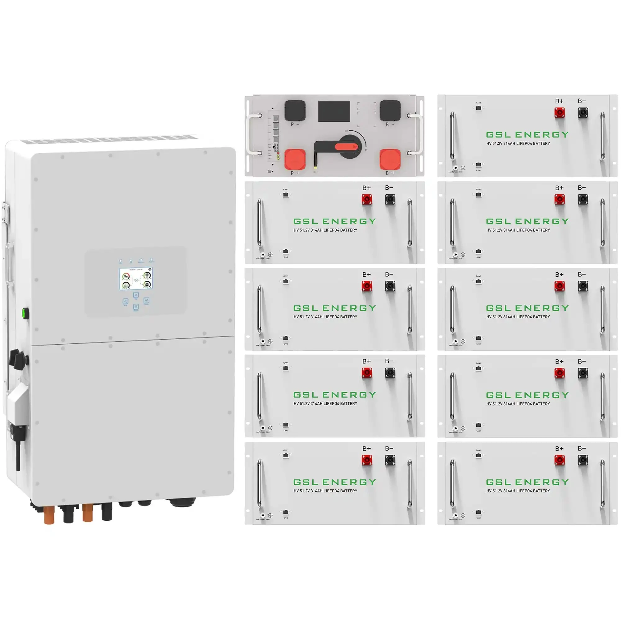 Купити Система зберігання енергії DEYE SV-3DE50K1-HGS144K1-1 50kW 144.7kWh 1BAT LiFePO4 ≥10000 циклів - фото 2