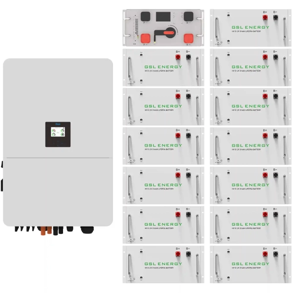 Купити Система зберігання енергії DEYE SV-3DE80K1-HGS209K1-1 80kW 209kWh 1BAT LiFePO4 ≥10000 циклів - фото 1