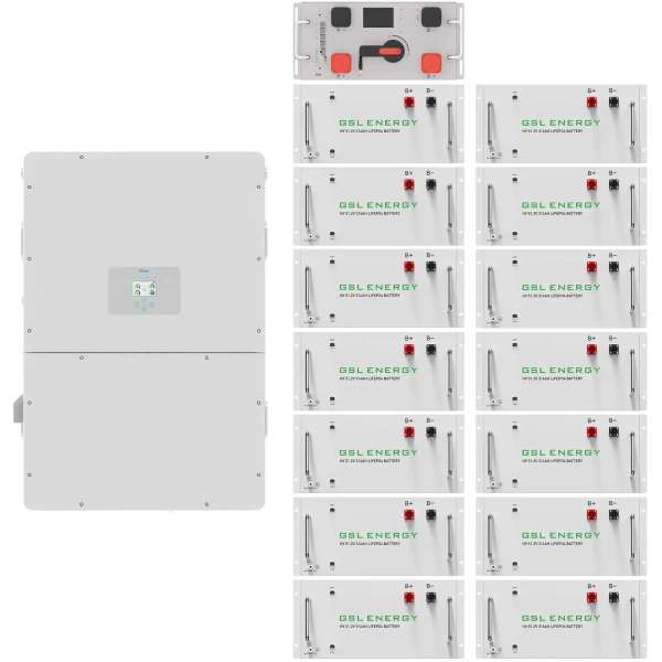 Купити Система зберігання енергії DEYE SV-3DE125K1-HGS240K1-1 125kW 241.2kWh 1BAT LiFePO4 ≥10000 циклів - фото 1