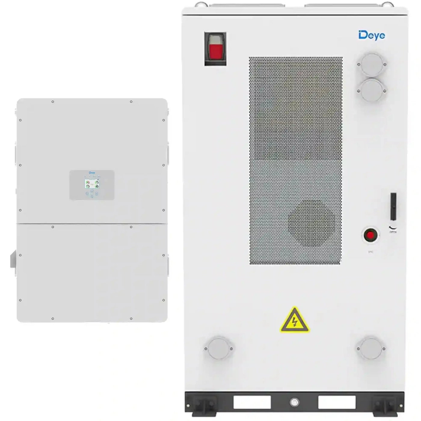 Купити Система зберігання енергії DEYE SV-3DE125K1-HDE240K1-1 125kW 241.2kWh 1BAT LiFePO4 ≥8000 циклів - фото 1