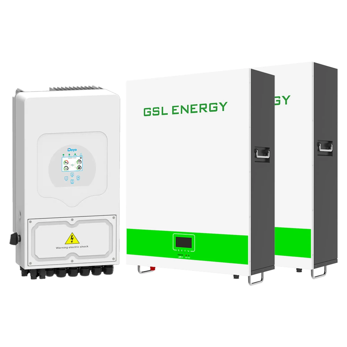 Система зберігання енергії DEYE SUN-6K-SG05LP1-EU-2GS10.24K-LFP-W 6kW 10.24kWh 2BAT LiFePO4 6500 циклів - Фото 1