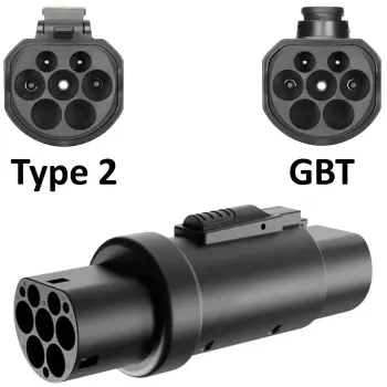 Купити Перехідник для зарядної станції AC Type 2 to GBT 32A 380V AC (3 phase) - фото 1