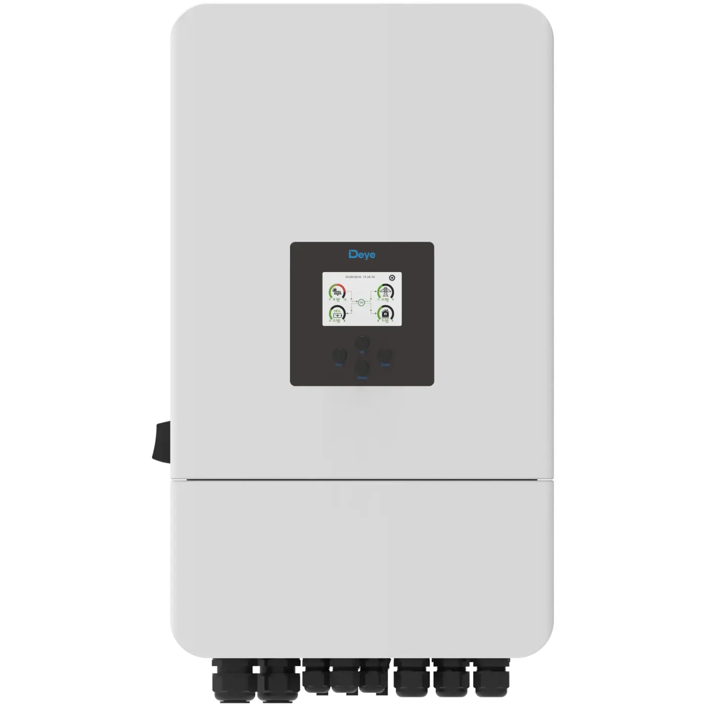 Купити Гібридний інвертор DEYE SUN-6K-SG05LP3-EU-SM2 6KW 48V 2 MPPT Wi-Fi 220/380V Трифазний (SUN-6K-SG05LP3-EU-SM2) - фото 1