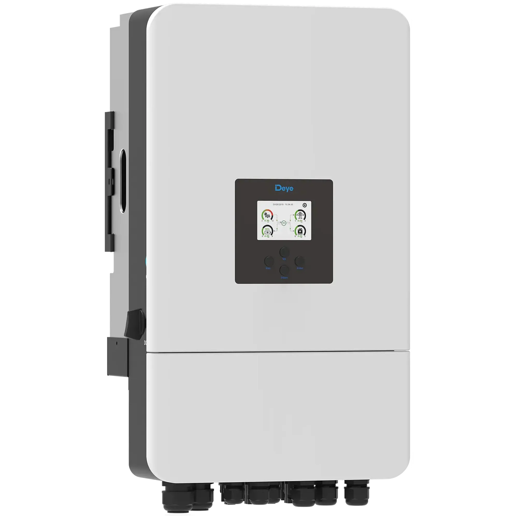 Купити Гібридний інвертор DEYE SUN-6K-SG05LP3-EU-SM2 6KW 48V 2 MPPT Wi-Fi 220/380V Трифазний (SUN-6K-SG05LP3-EU-SM2) - фото 2