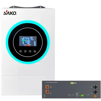 Купити Система зберігання енергії SAKO SV-1SN6.2К1-LEC5K1-1 5kW 5.1kWh 1BAT LiFePO4 ≥6000 циклів - фото 1