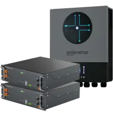 Купити Система зберігання енергії Solarverse SV-1SV8K1-LEC10K1-1 8kW 10.2kWh 2BAT LiFePO4 ≥6000 циклів - фото 2
