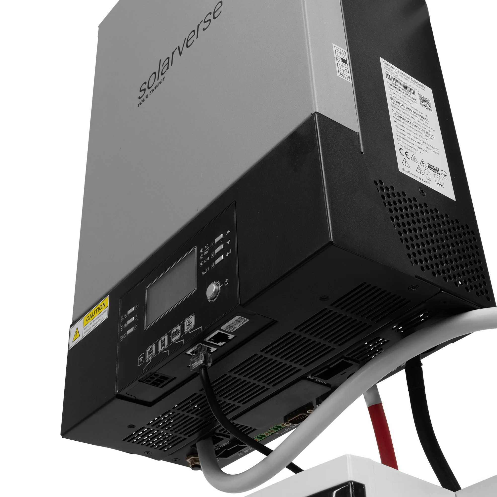 Купити Система зберігання енергії Solarverse SVS-1SV6K2-LGS16K1-1 6kW 16.1kWh 1BAT LiFePO4 ≥6500 циклів - фото 11