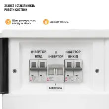 Купити Система зберігання енергії DEYE SVS-1DE6K2-LGS16K1-1 6kW 16.1kWh 1BAT LiFePO4 ≥6500 циклів - фото 7
